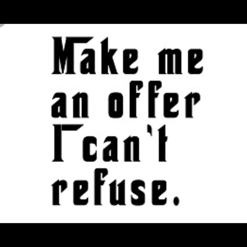Accepting all reasonable offers